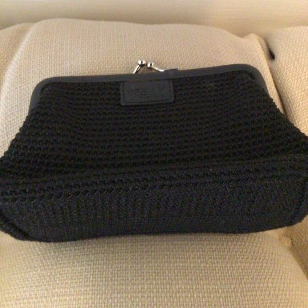 Black The SAK Crocheted Clutch